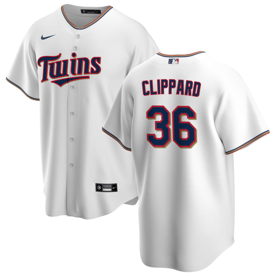Nike Men #36 Tyler Clippard Minnesota Twins Baseball Jerseys Sale-White